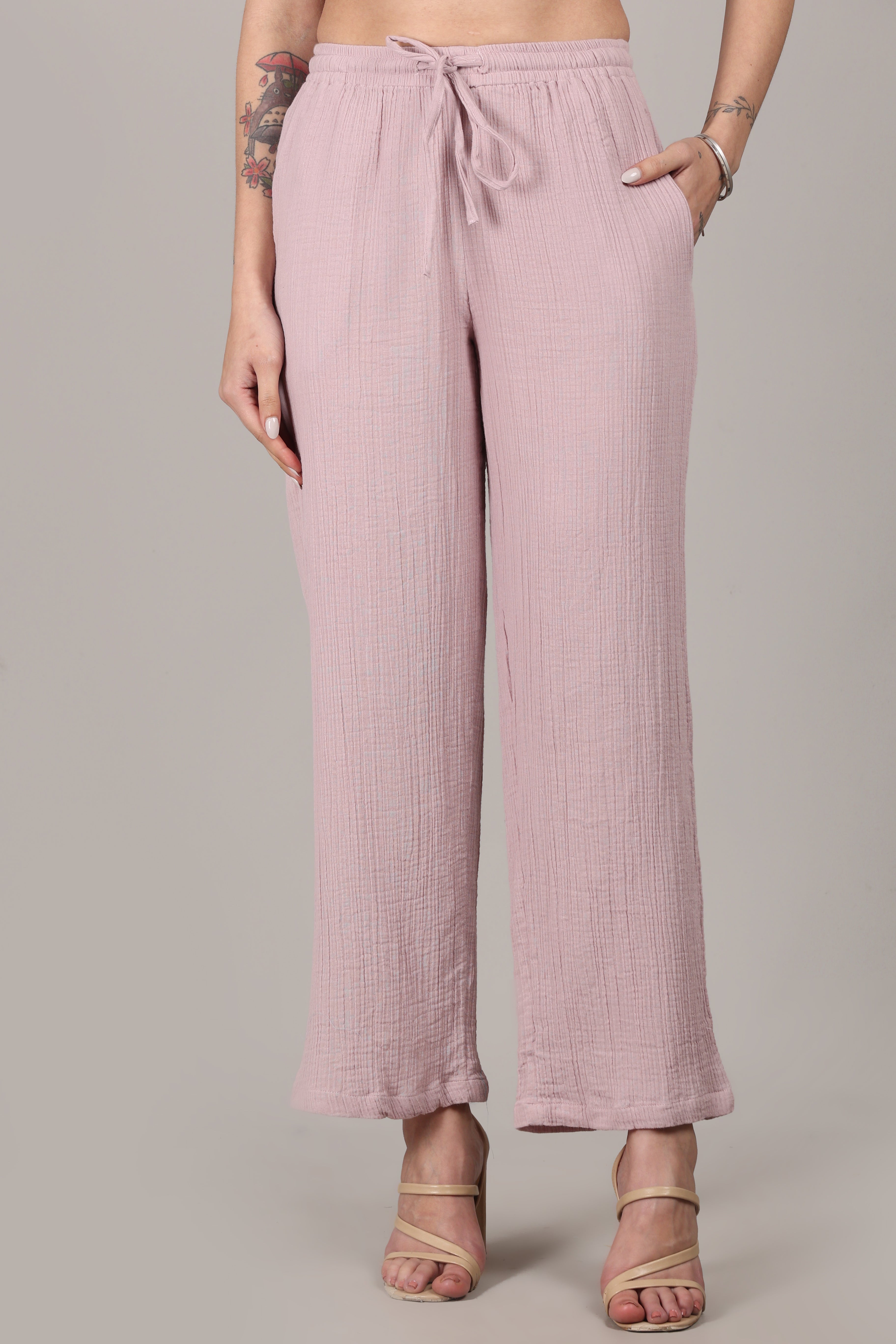 The Sunday Co-ord Set in Dusty Pink
