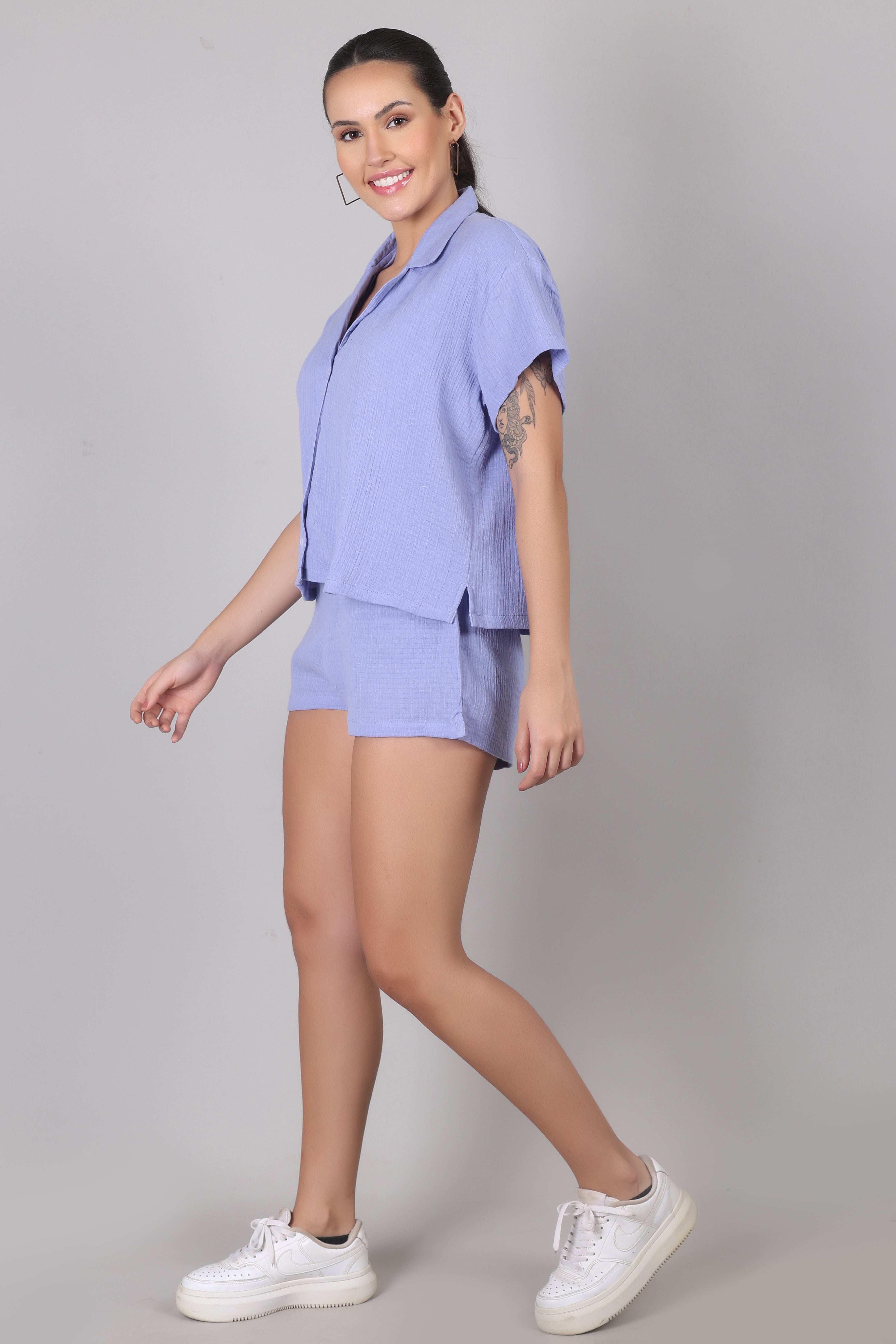 The Holiday Co-ord in Blue Bell