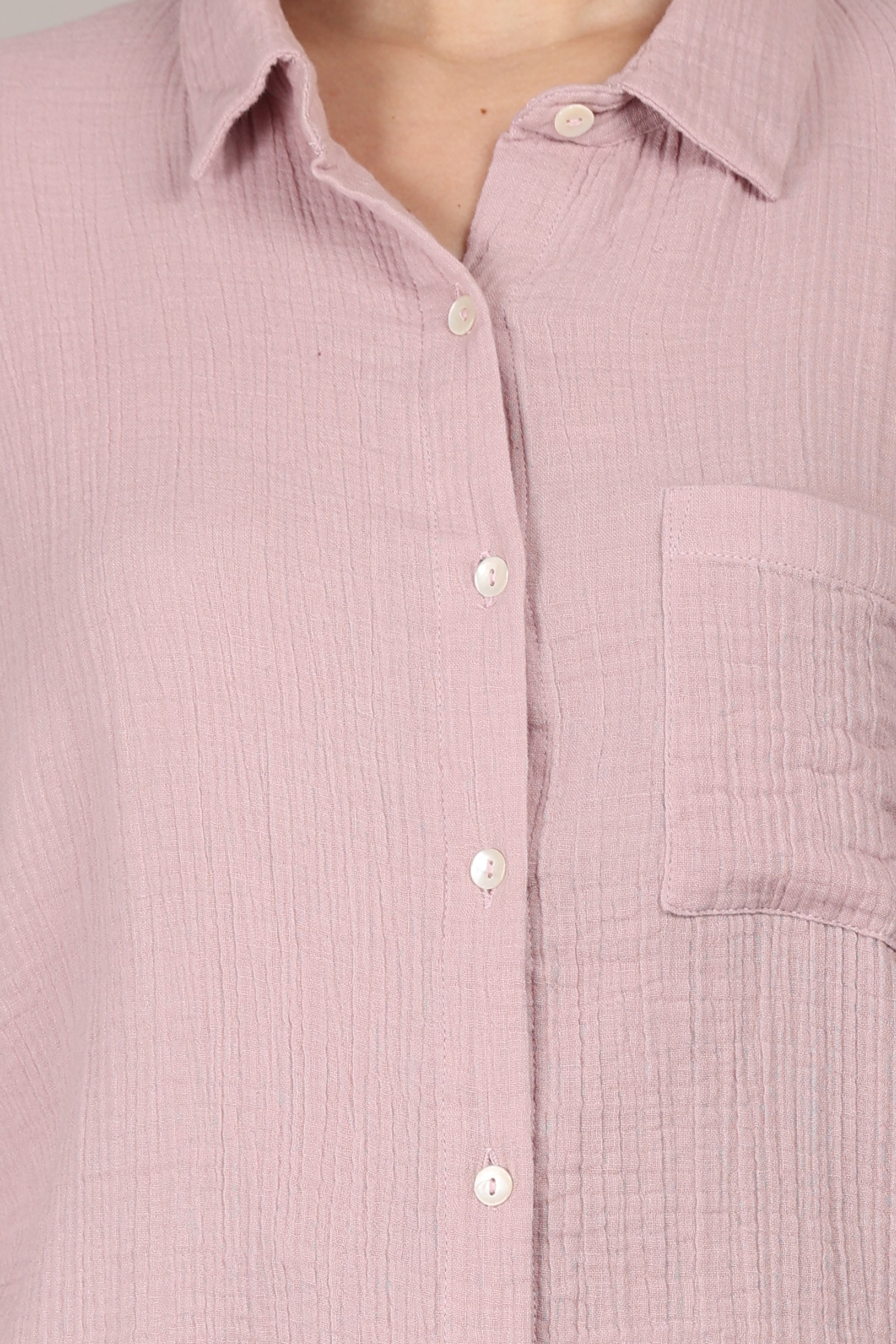 The Sunday Co-ord Set in Dusty Pink