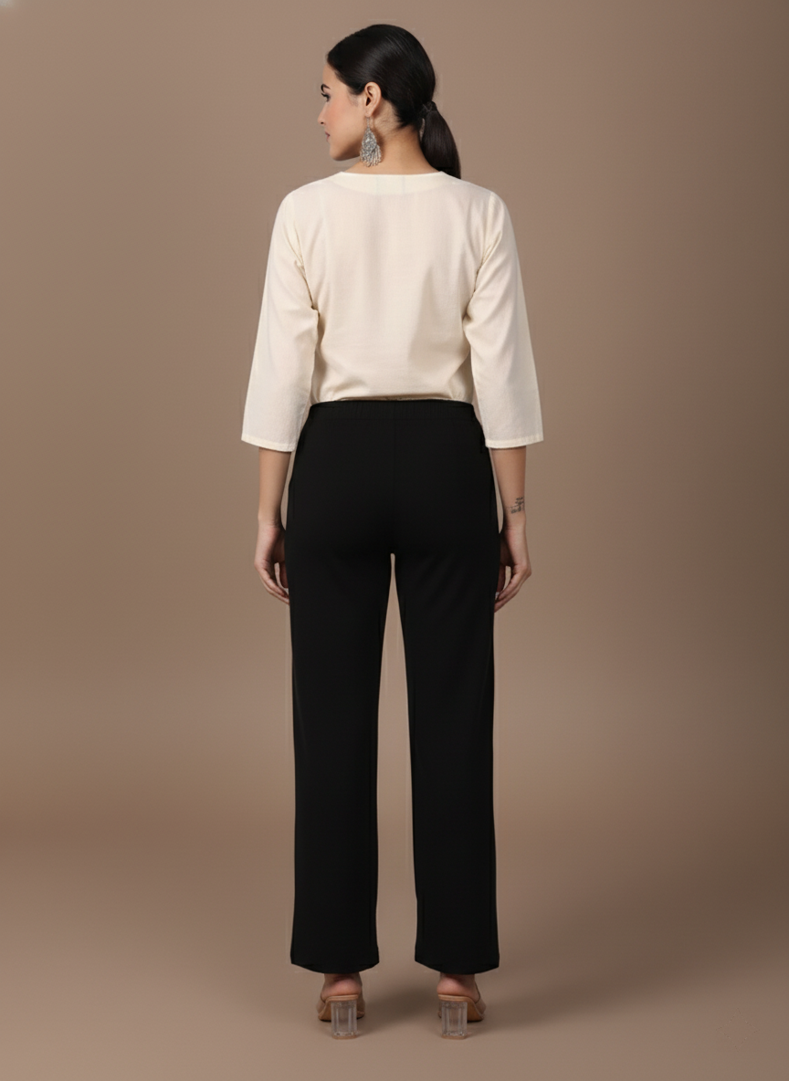 The Easy Pants in Black