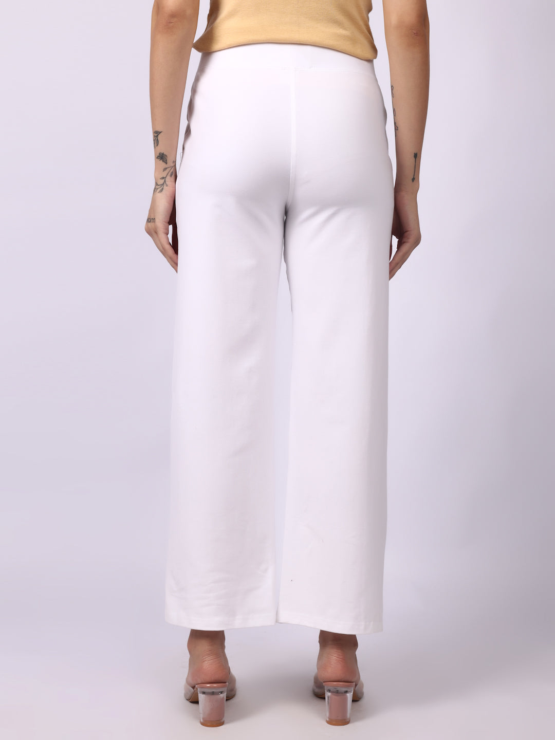 White Everyday Wide Pants